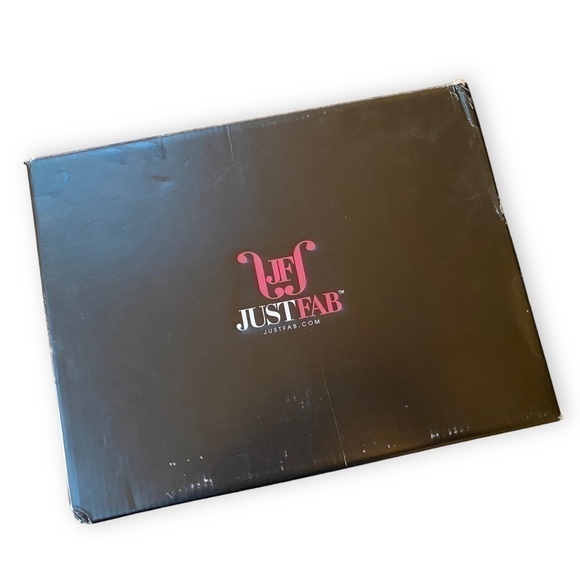 𝅺just Fab Hazel Gray and Brown Platform Heeled Sandals | Size 8.5 - Picture 14 of 15